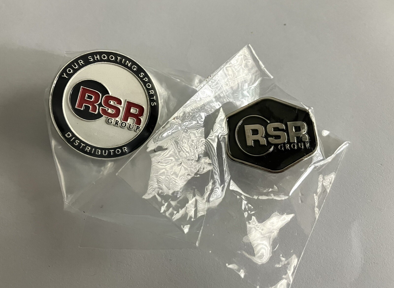 Shot Show RSR Group Distributor lot of 2 Lapel Hat Pin New