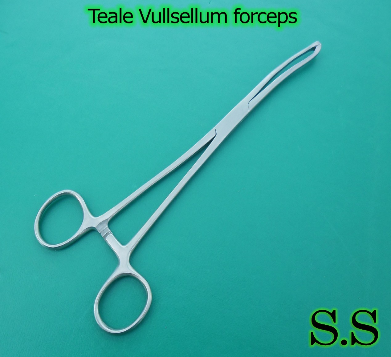 Teale Vullsellum forceps Surgical Gynecology Instruments