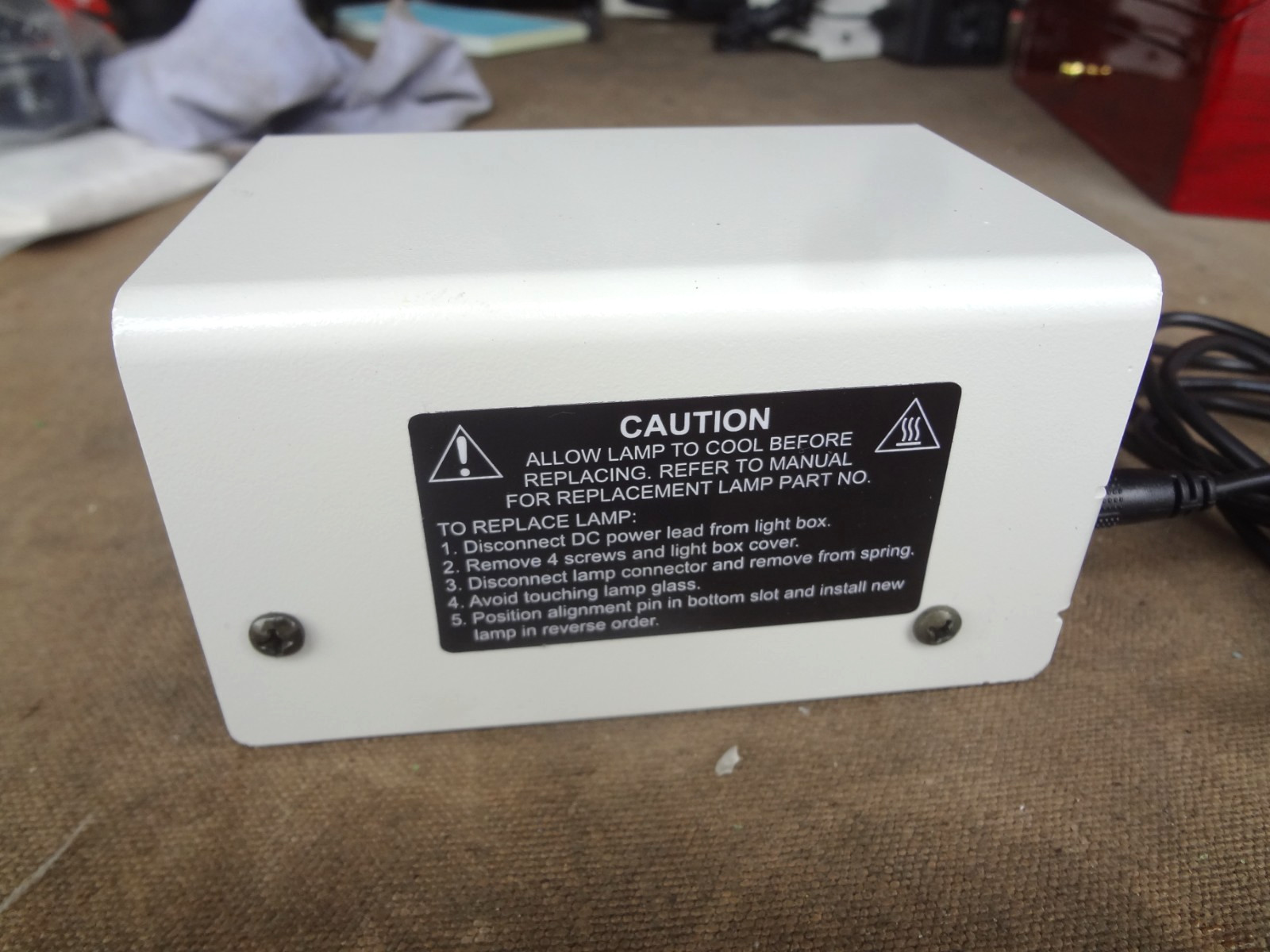 Welch Allyn LB-24, Solarc Light, Fiber Optic Illuminator
