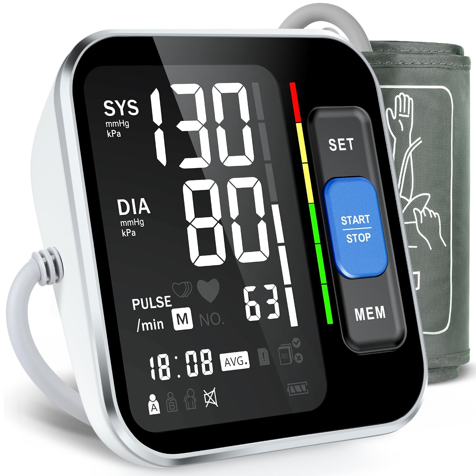 Blood Pressure Monitors for Home Use Upper Arm, arm blood pressure monitor