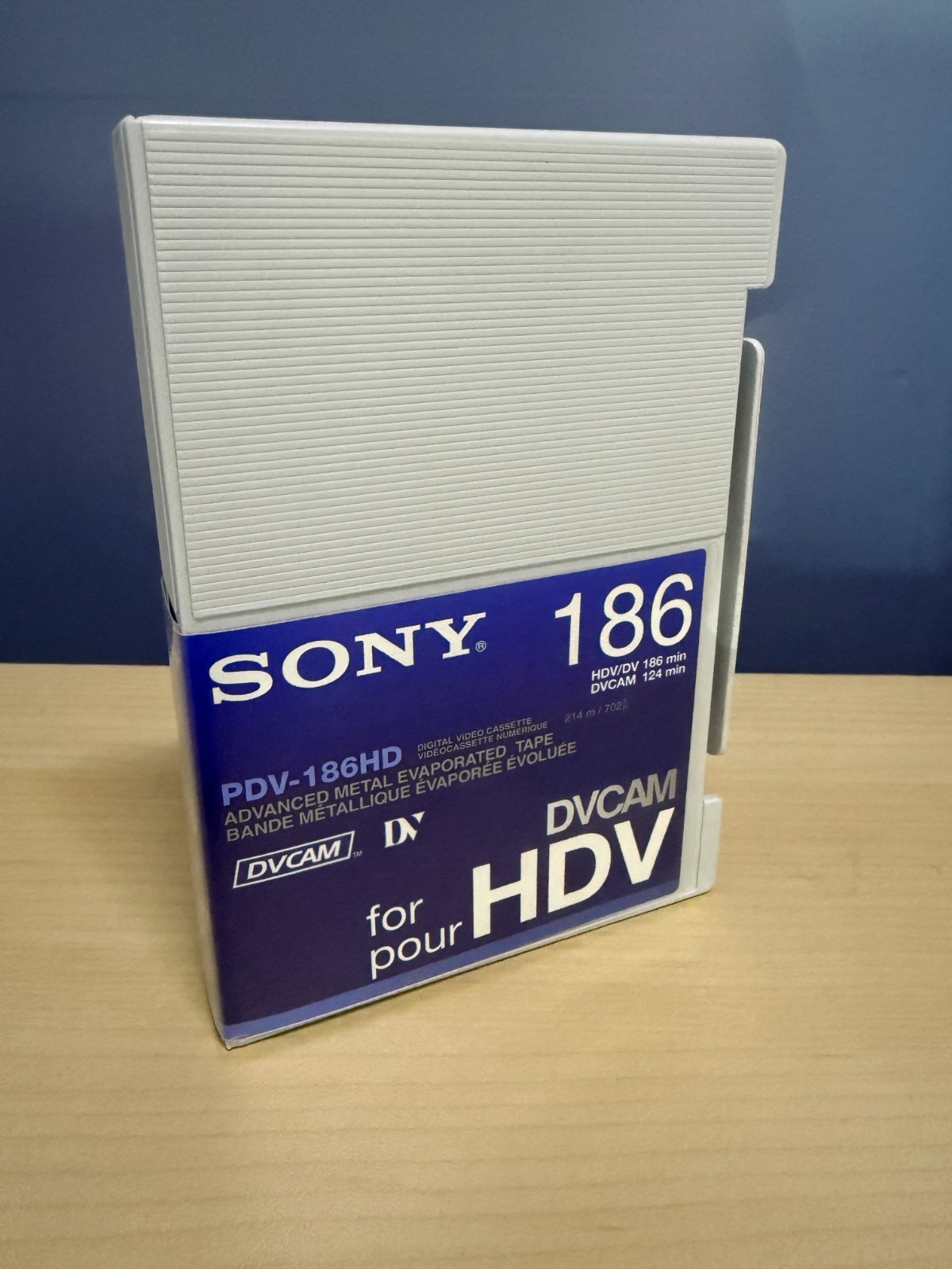 Sony PDV- 186HD HDV/DV DVCAM Digital Video Cassette
