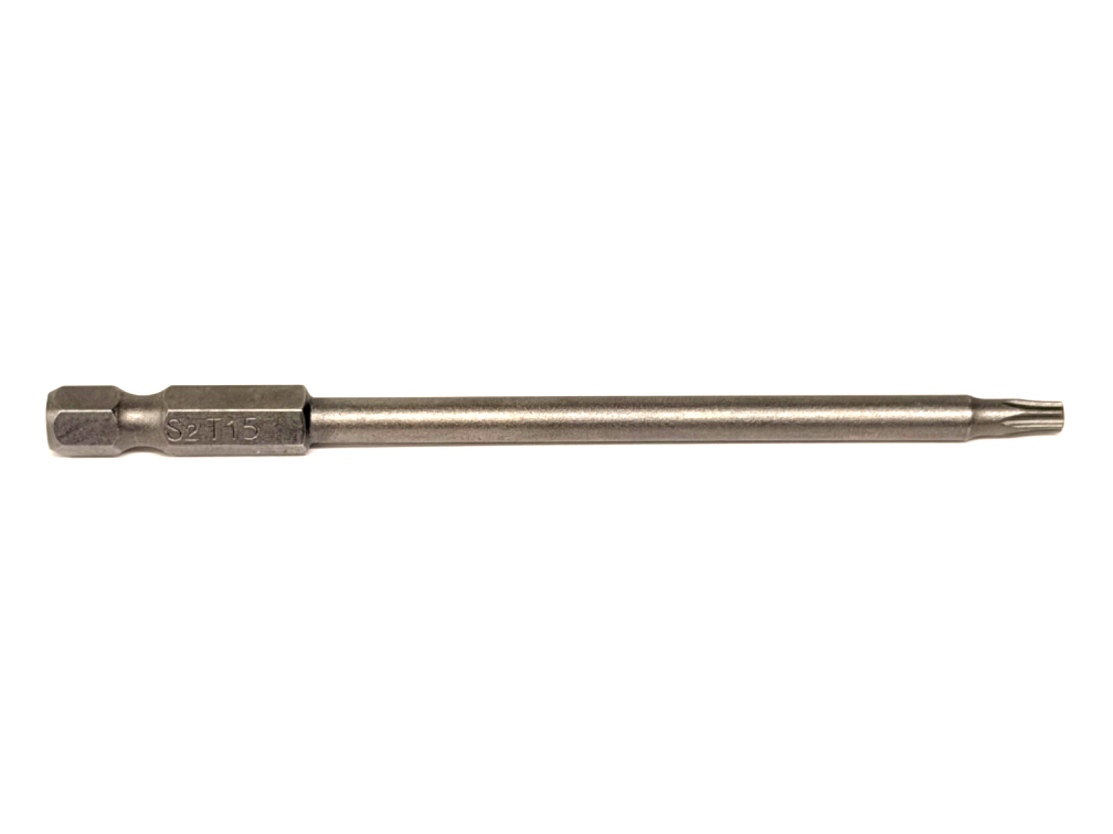 ⭐1 PEICE- S2 STEEL 4" INCH LONG 1/4" HEX MAGNETIC TAMPER PROOF STAR T15 TORX BIT