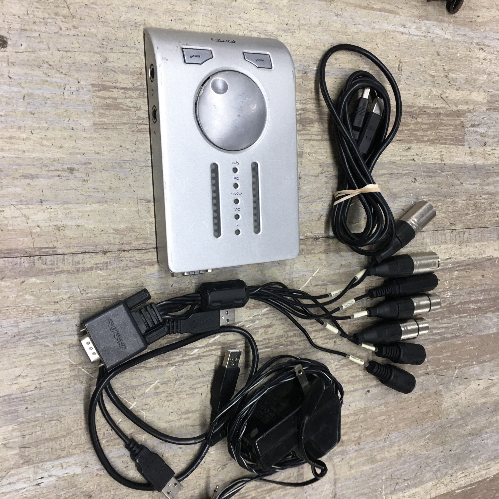RME Babyface with Audio Interface, Cables, case charger tested