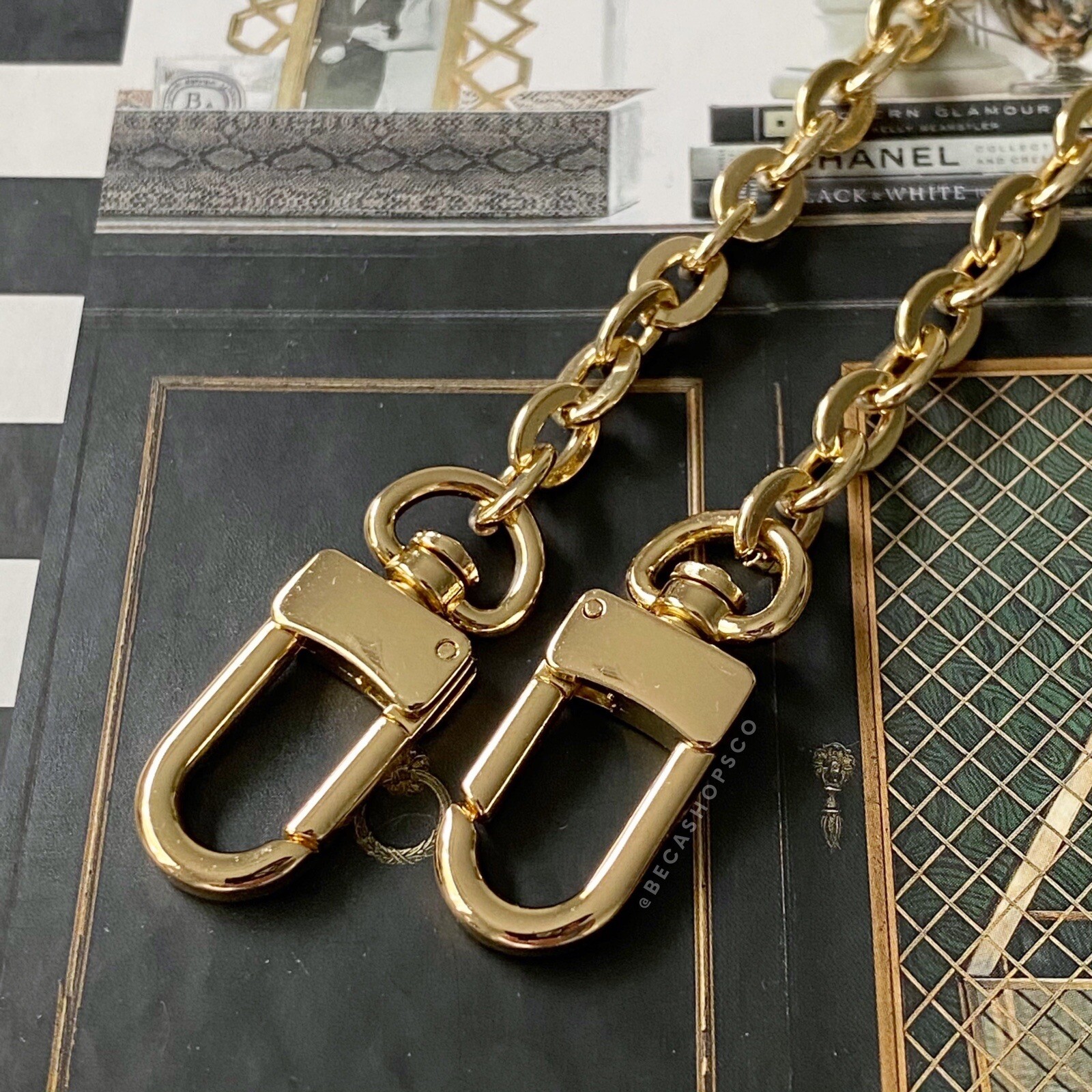 Shoulder Oval Chain Strap Replacement 18"