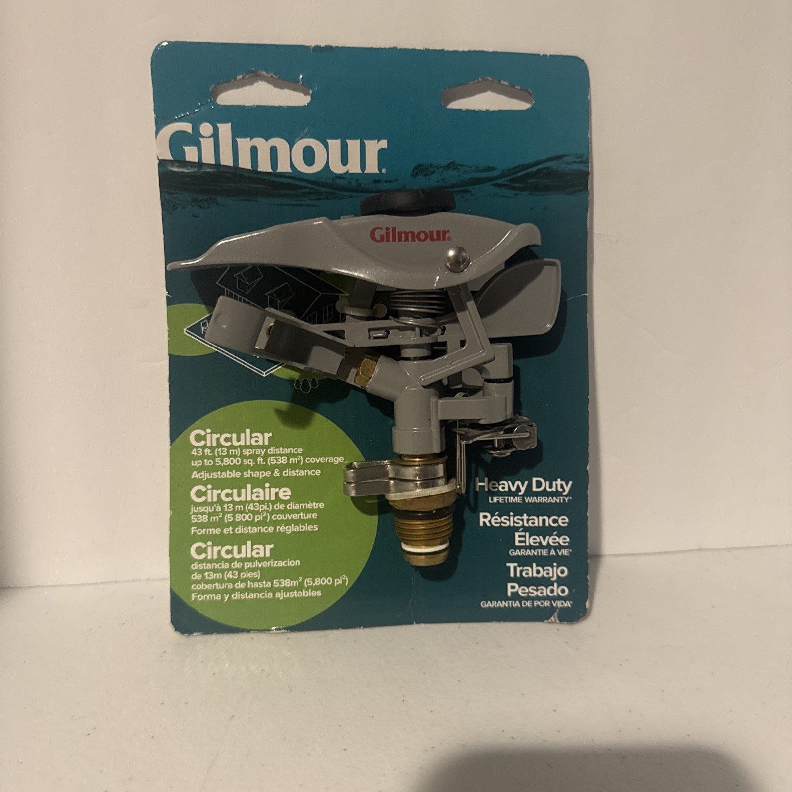 GILMOUR 801673-4002 WATER GARDEN HOSE SPRINKLER HEAD