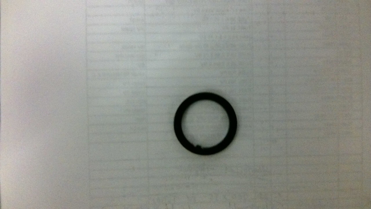NECO HEADSET KEYED BLACK 1" LOCKWASHER