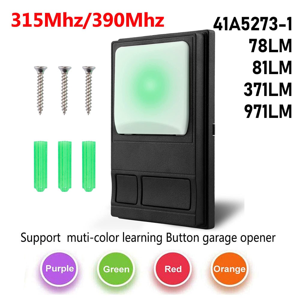 For LiftMaster 78LM 41C494 Security+ Garage Door Opener Wall Control Button