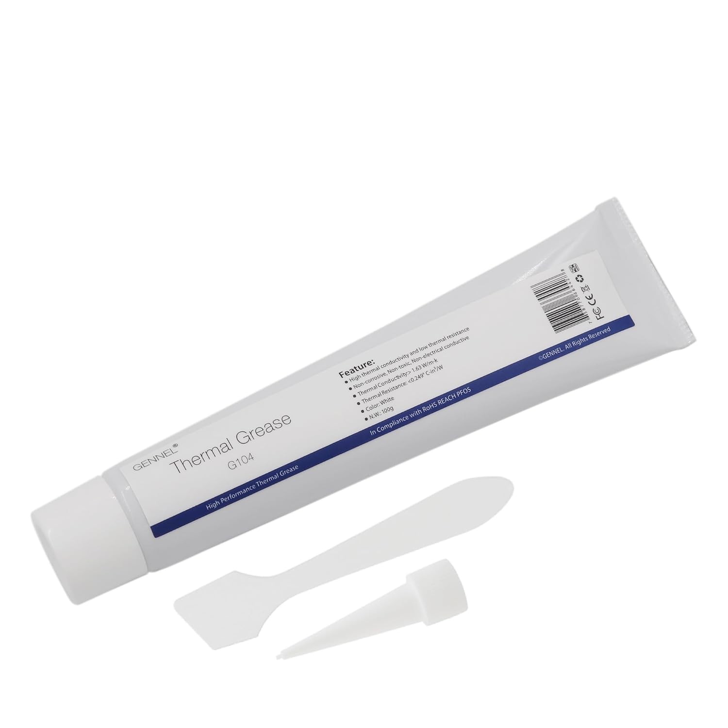 White Thermal Grease Paste 100 Grams Thermal Compound Heatsink Thermal CPU Paste
