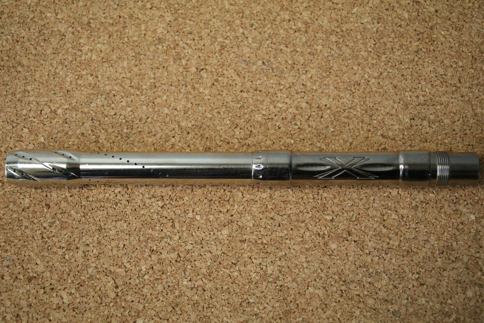 System X - Stainless steel paintball barrel #689 - 12" Length - Threaded