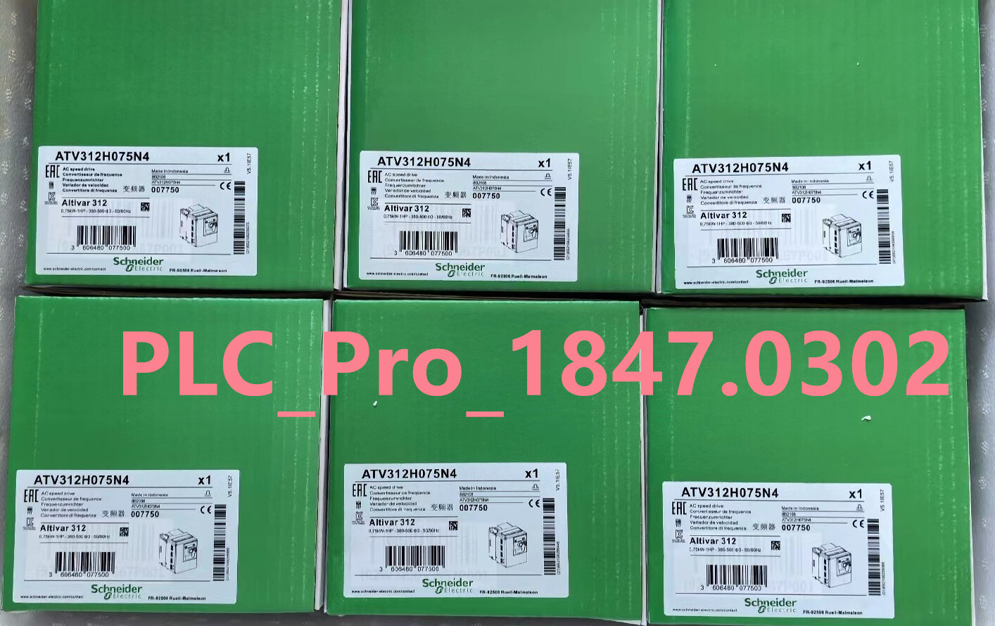 1PC Brand New Schneider ATV312H075N4 Frequency Converter 0.75KW  Fast ship