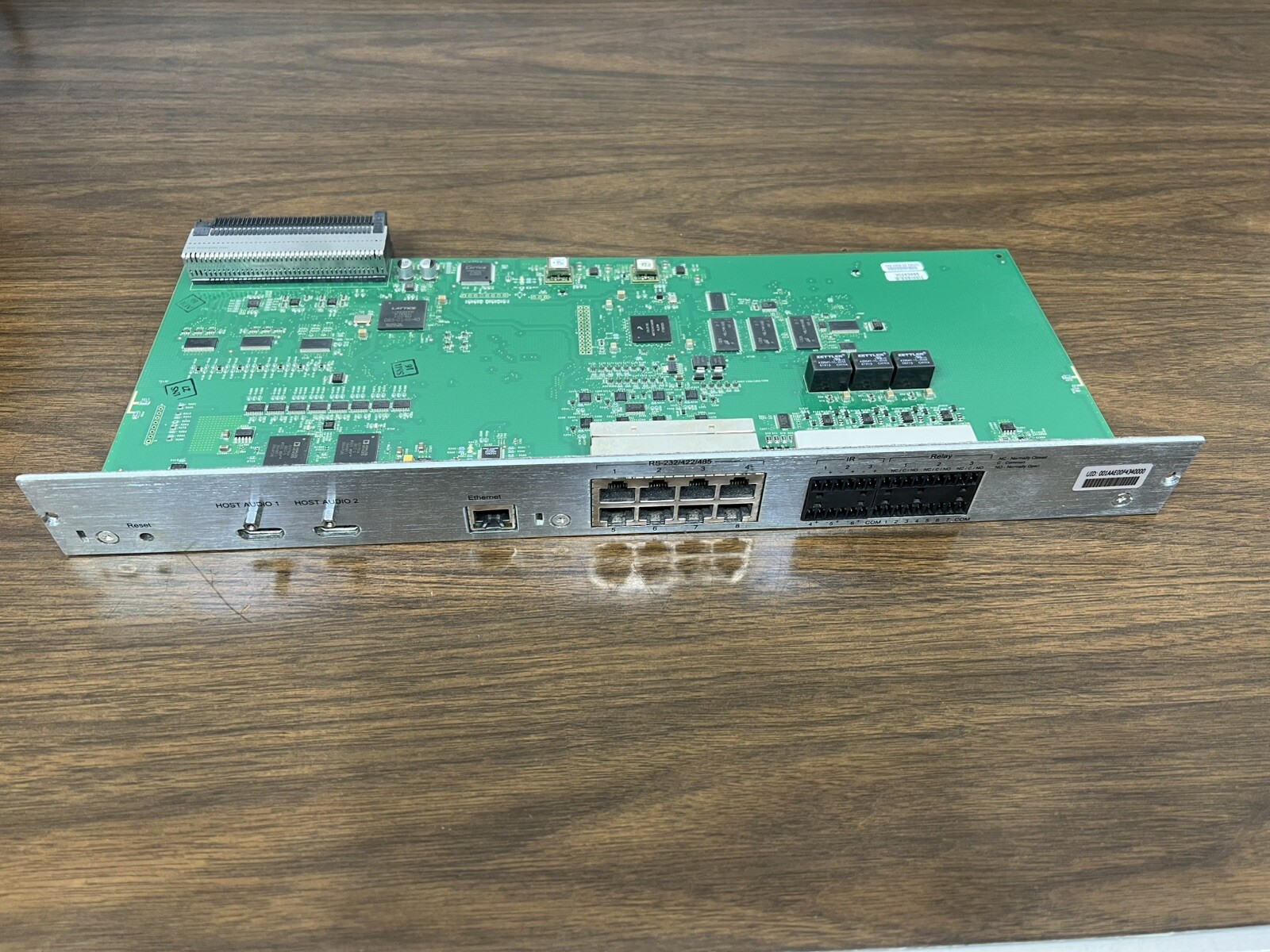 Savant 068-0205-32 REV2 CPU Media Board used Working