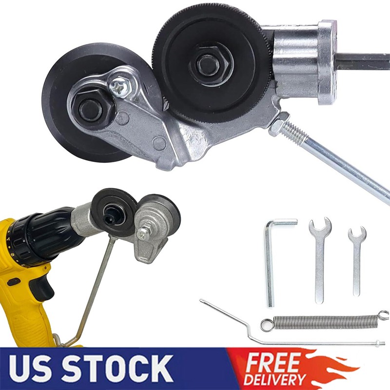Electric Drill Shears Plate Cutter Attachment Metal Iron Tin Quick Cutting Tool