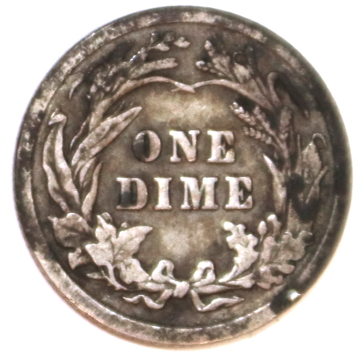1916-P Barber Dime - Very Good - #2421E