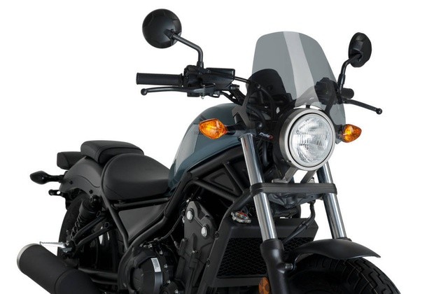 Puig New Generation Sport Windshield Smoke 3829H for Honda