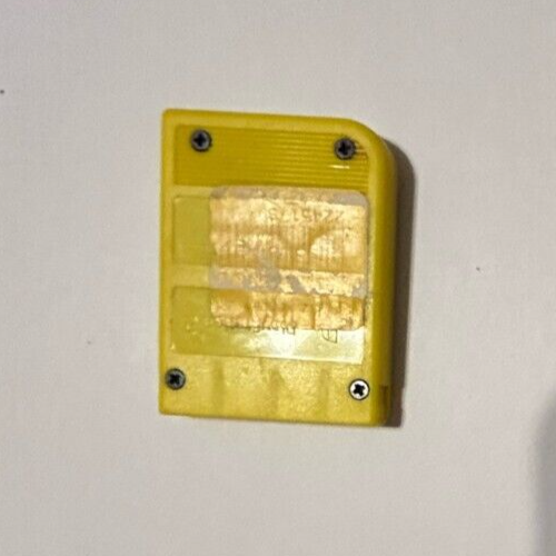 Nyko Yellow Sony Playstation 2 PS2 Memory Card 8MB