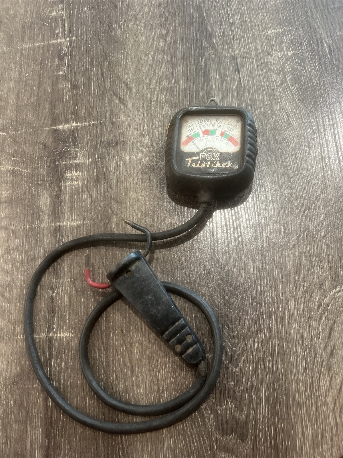 Vintage Fox Trip L Chek Battery Tester Oil Gasoline Rare untested