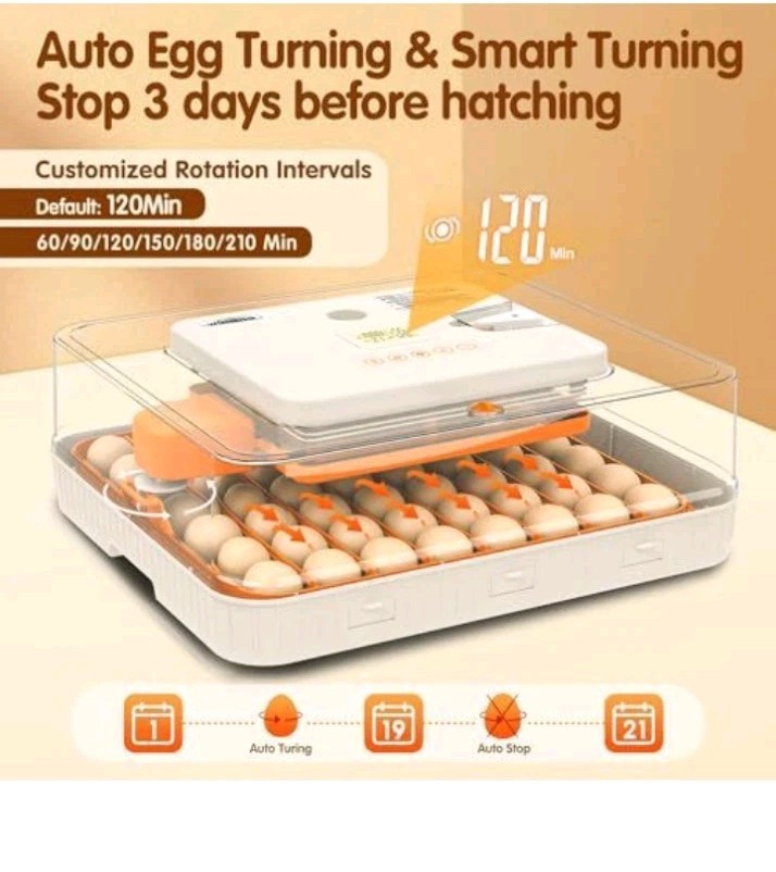 56 Egg Incubator for Hatching Eggs Automatic Egg Turning Temp & Humidity Control