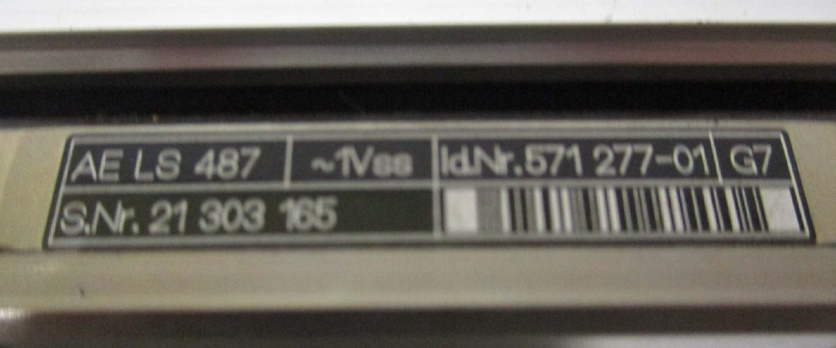HEIDENHAIN LS 487 linear Encoder ML 220mm AE LS 487 Scanning Unit Set