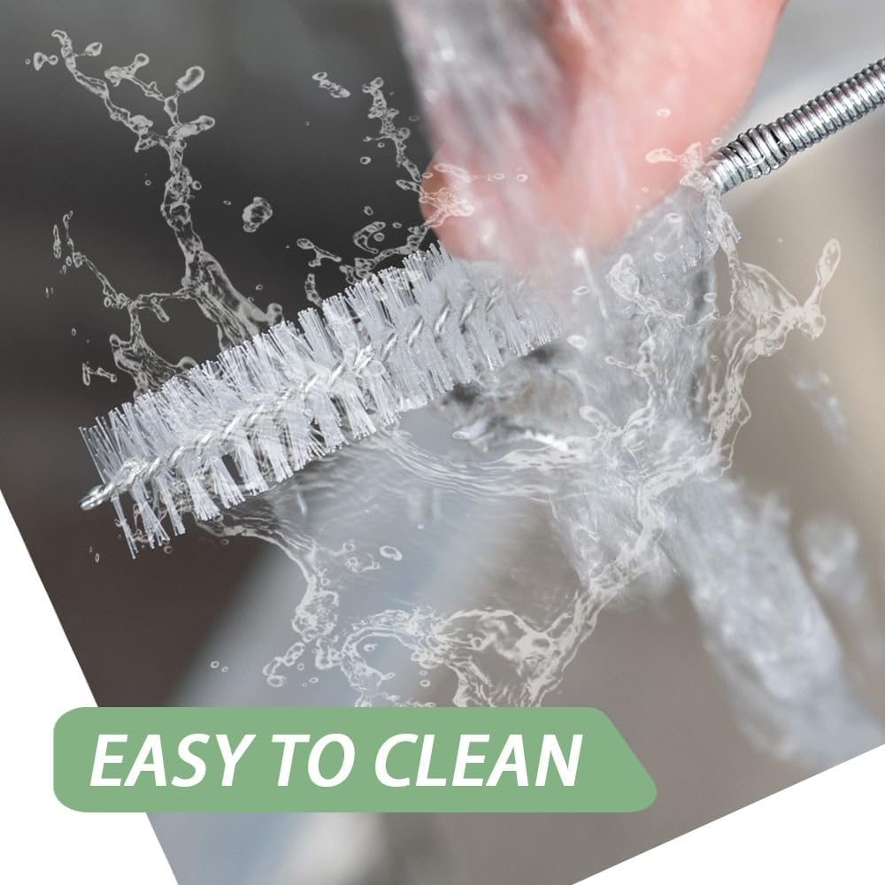 9.84FT Car Sunroof Drain Cleaning Tool Flexible Drain Brush Long Tube Cleaner US