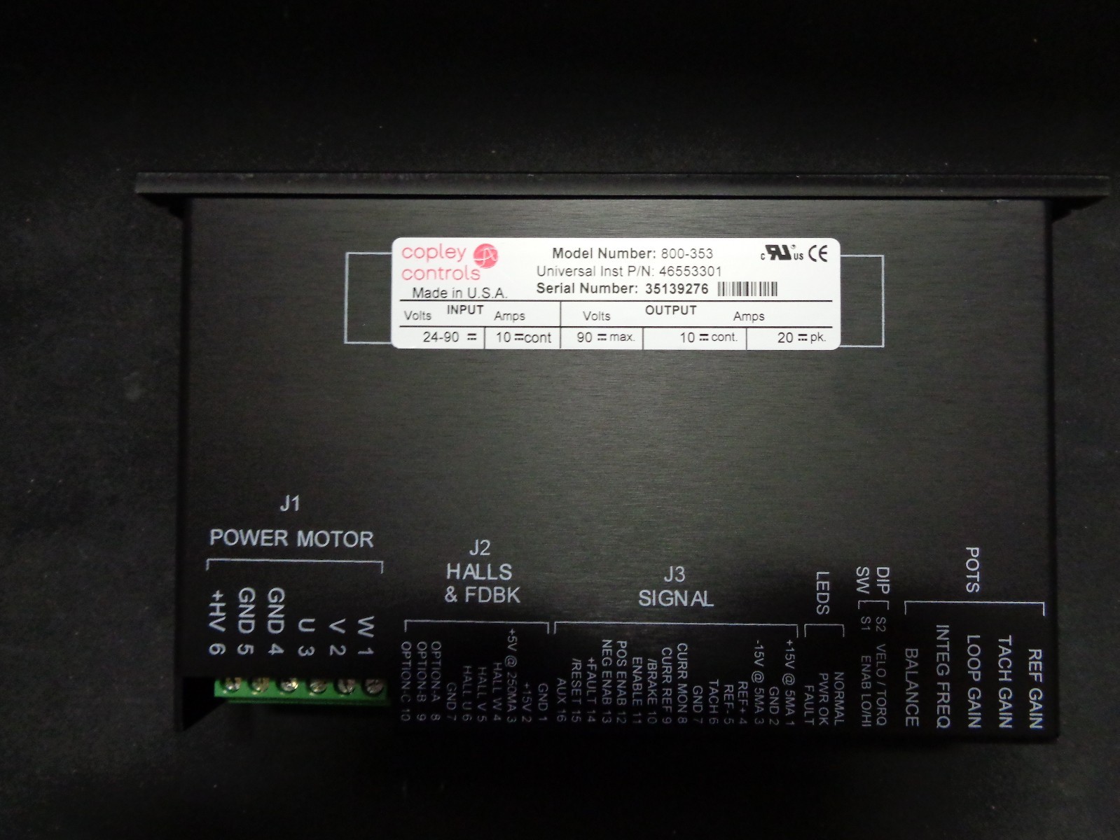 Amp; servo; brushless 46553301