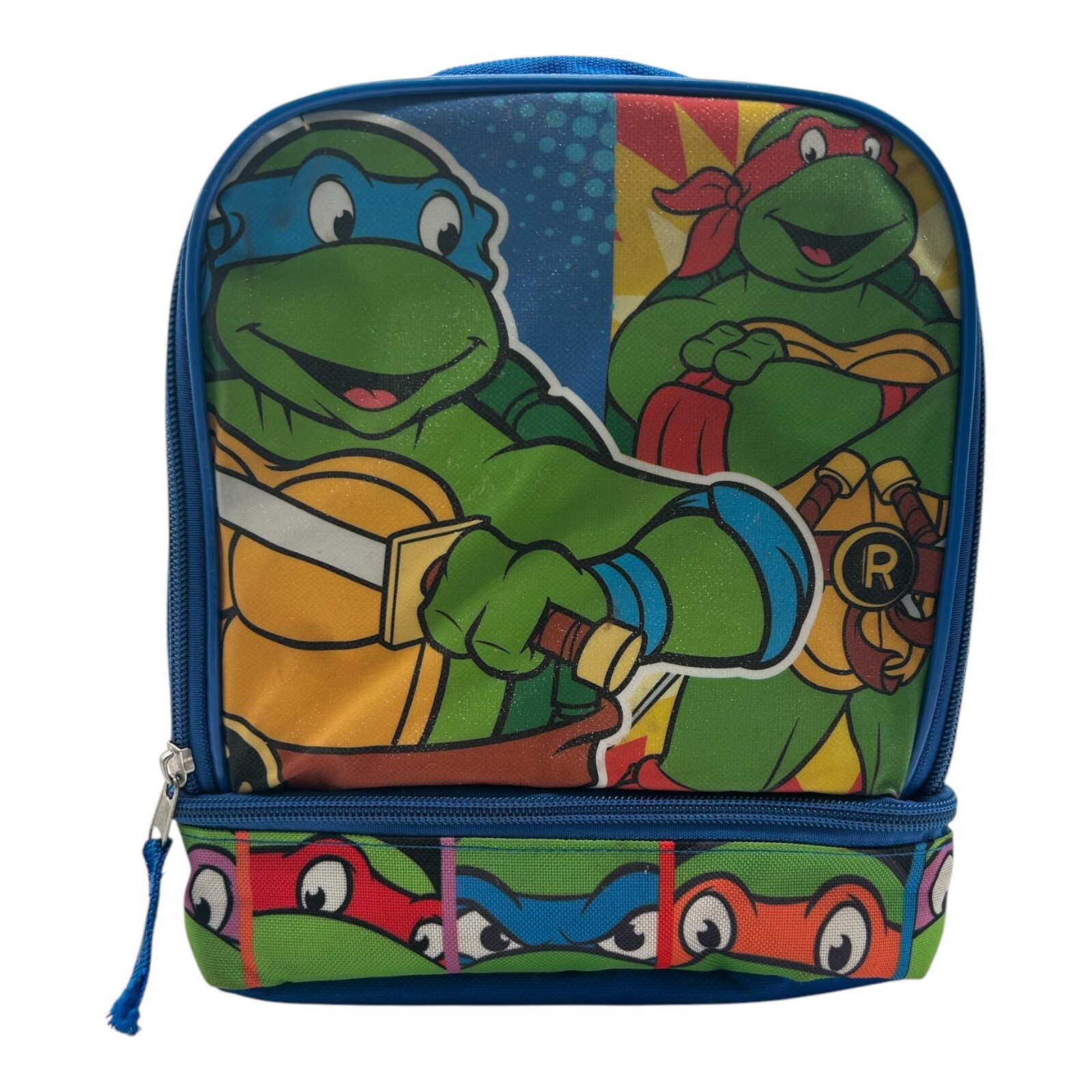 Nickelodeon OfficialTeenage Mutant Ninja Turtles Lunch Box Soft Sides GUC
