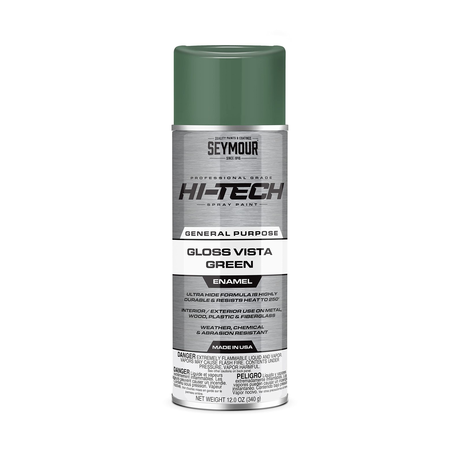 16-131 Hi-Tech Enamels Spray Paint Gloss Vista Green