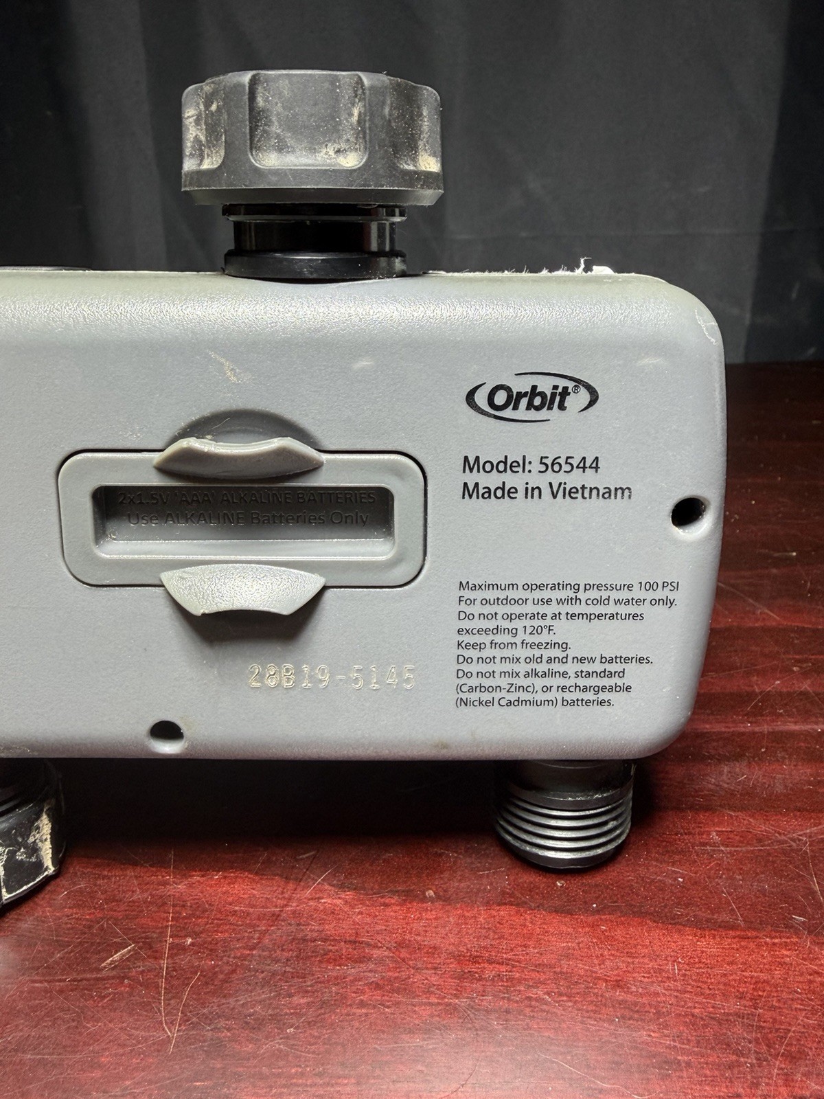 Orbit 56544 2-Outlet Hose Faucet Timer Advanced -New, No Packaging