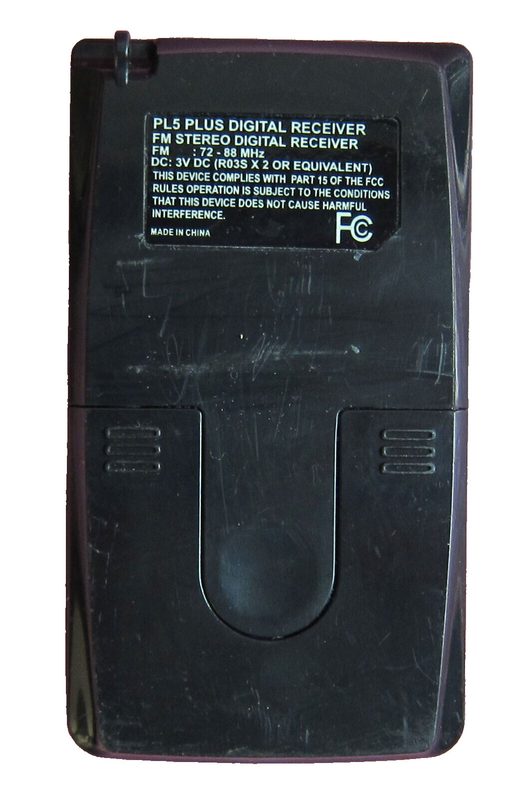 Genuine PL5 Plus Digital Interpretation RF Receiver 72 - 88mHZ