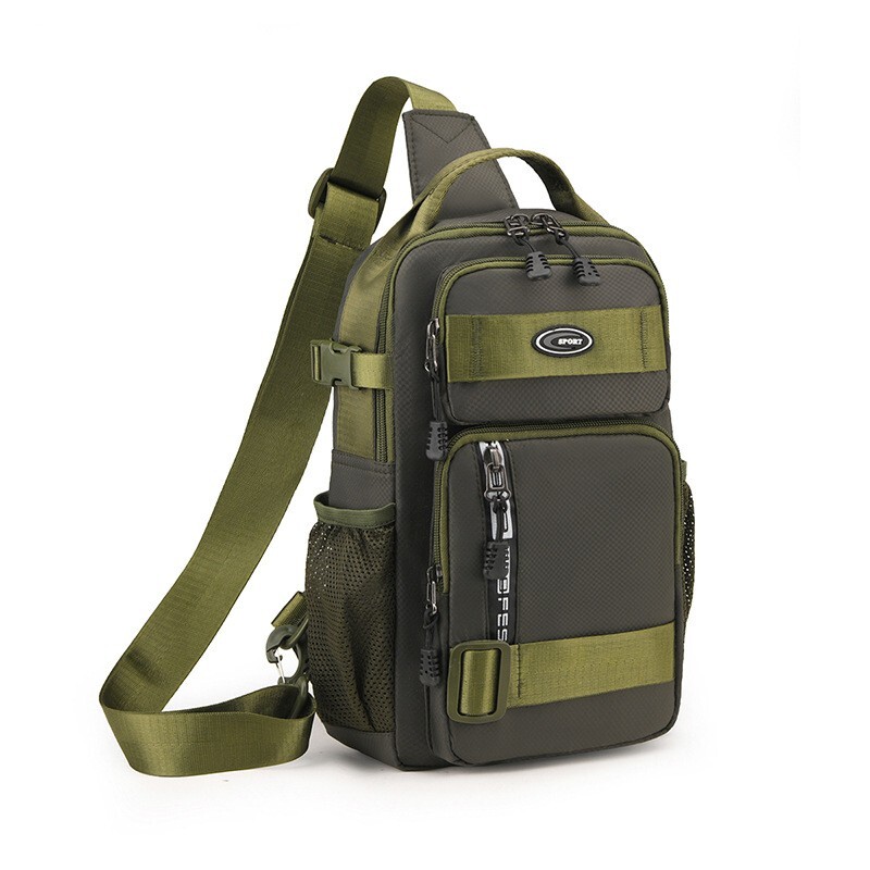 Men's Backpack Sling Bag Chest Shoulder Fanny Pack Cross Body Outdoor Sports Bag