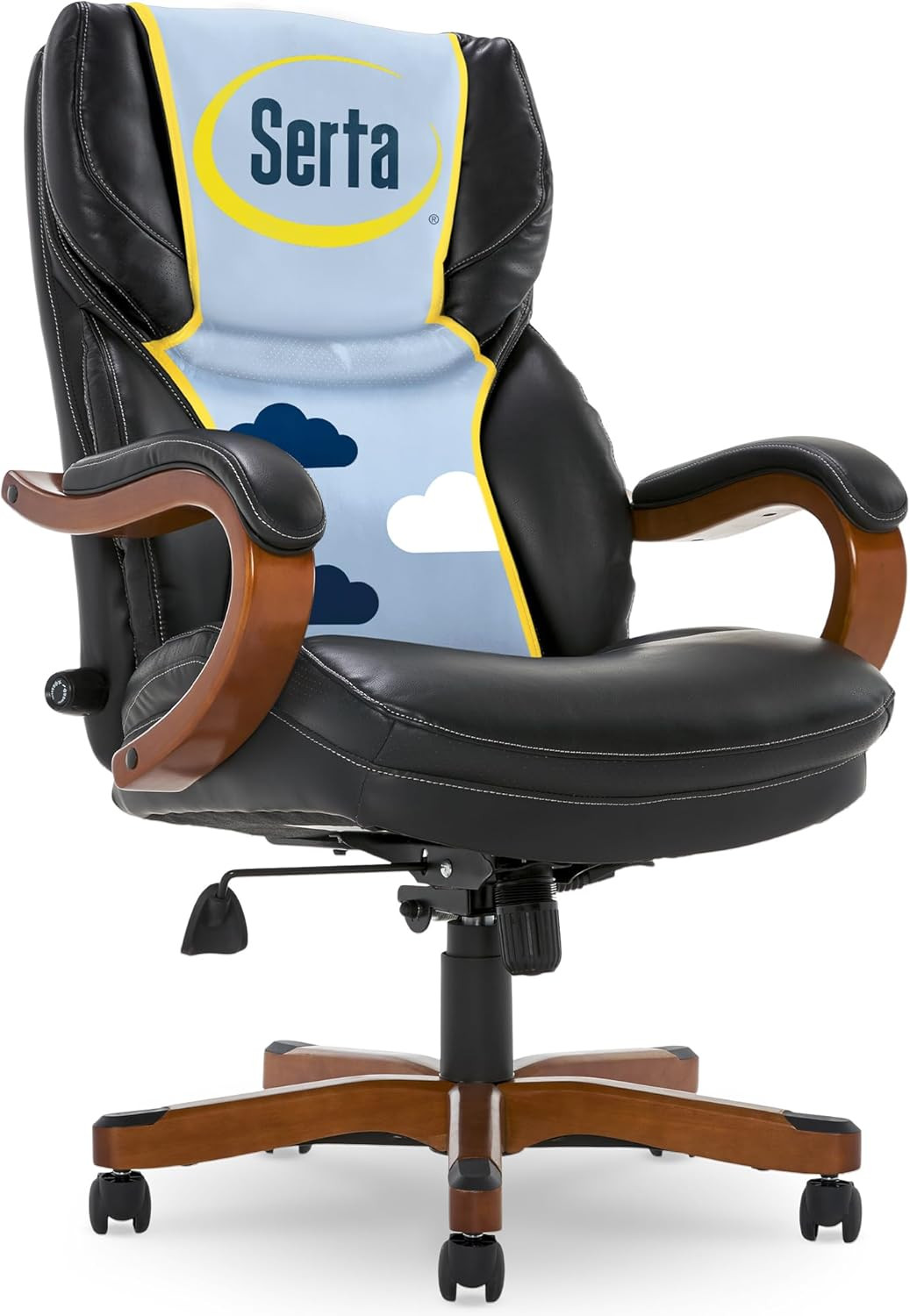 Big & Tall Executive Office Chair with Lumbar Support, Leather Chair | Ergonomic