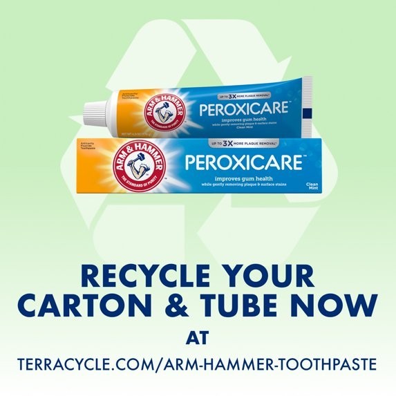 ( 4 PACK ) Arm & Hammer PeroxiCare Tartar Control Fluoride Toothpaste Mint