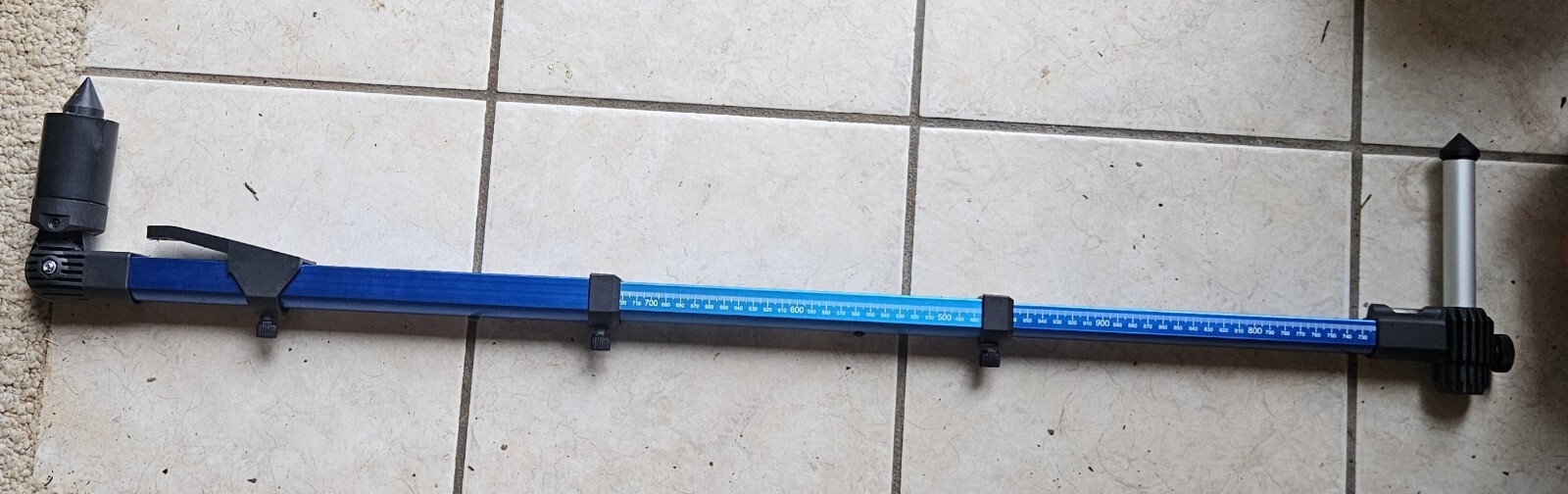 SHORT MONOCROSS TELESCOPING ONE MAN TRAM-LENGTH-WIDTH-CROSS-COMPARE HEIGHT