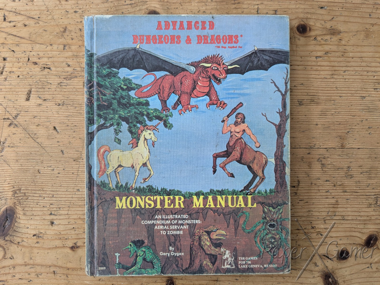 Monster Manual 1st Printing AD&D 1st Ed Dungeon Dragon TSR 2009 1978 Very Rare