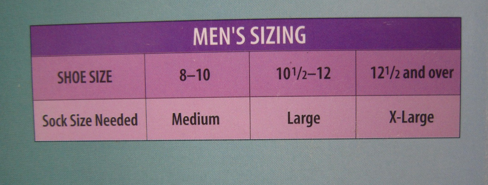 Mediven Mens Active Knee High 16-20 mmHg Compression Support Grey X-Large 04524