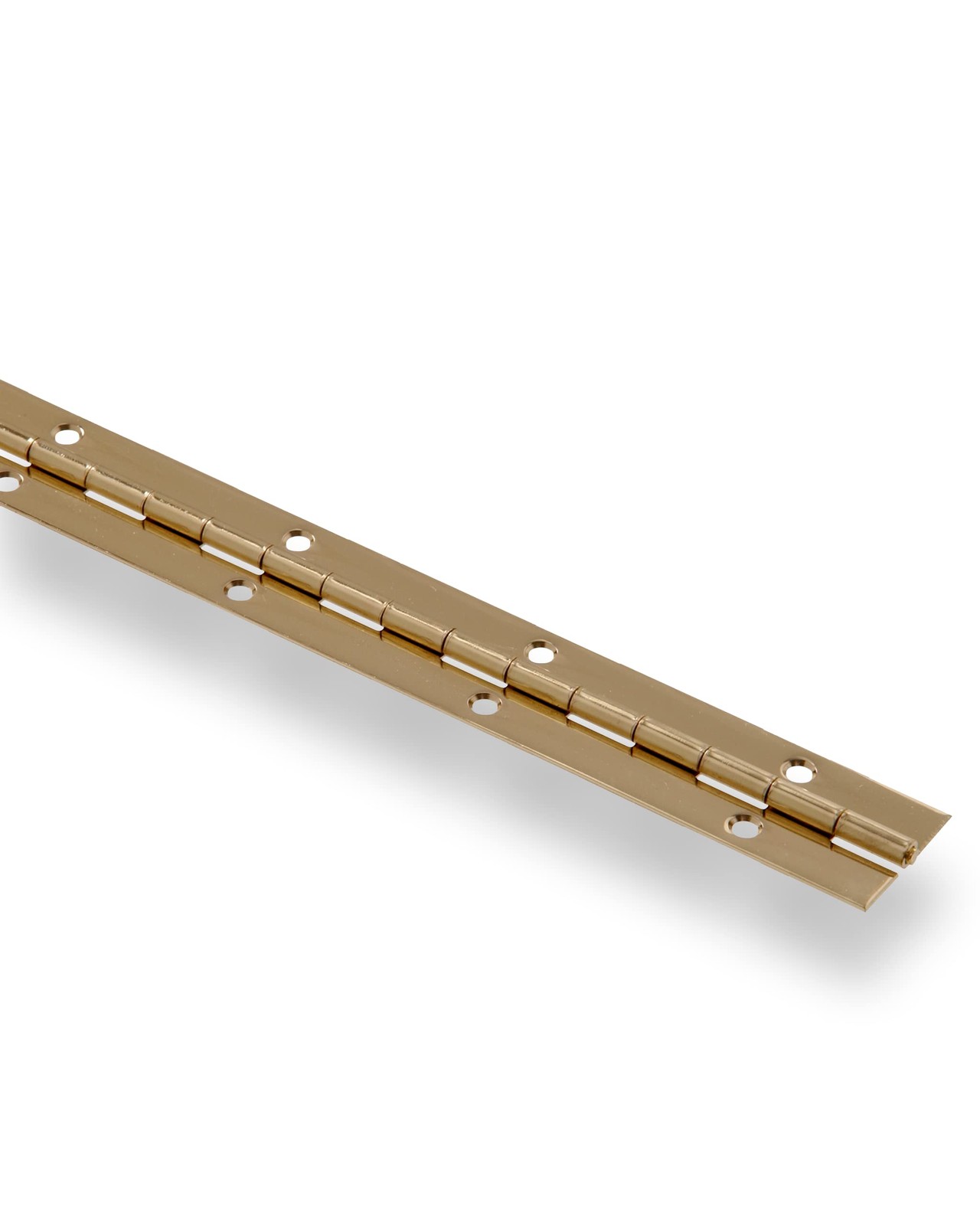 851972 Brass Continuous Pin Hinge 12 Ft x 11/16 Inch Heavy Duty Hardware