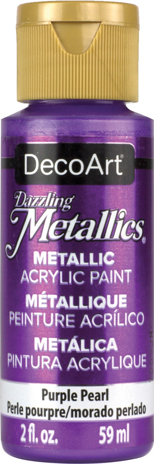 Dazzling Metallics Acrylic Paint 2oz Purple Pearl