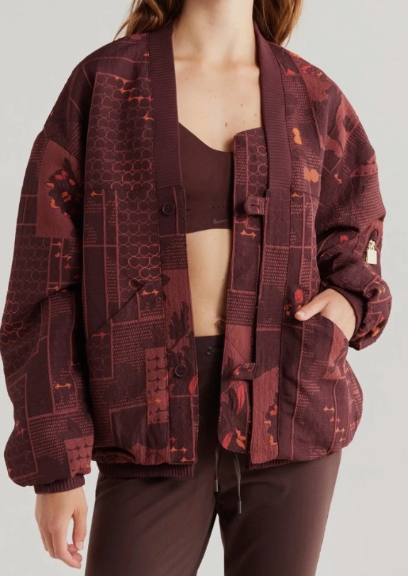 Nike Women's Naomi Osaka Oversized Jacquard Jacket Sizes XS, S, L & XL NEW