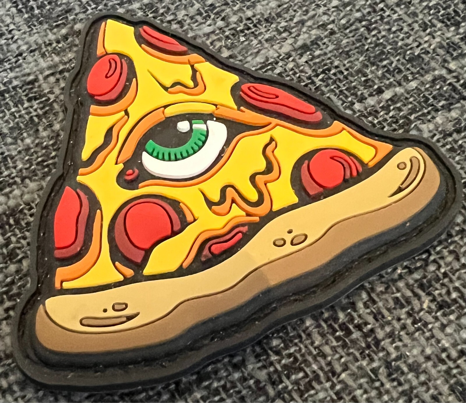 Room Temp Pizza "Slice" OG Colors PVC Patch