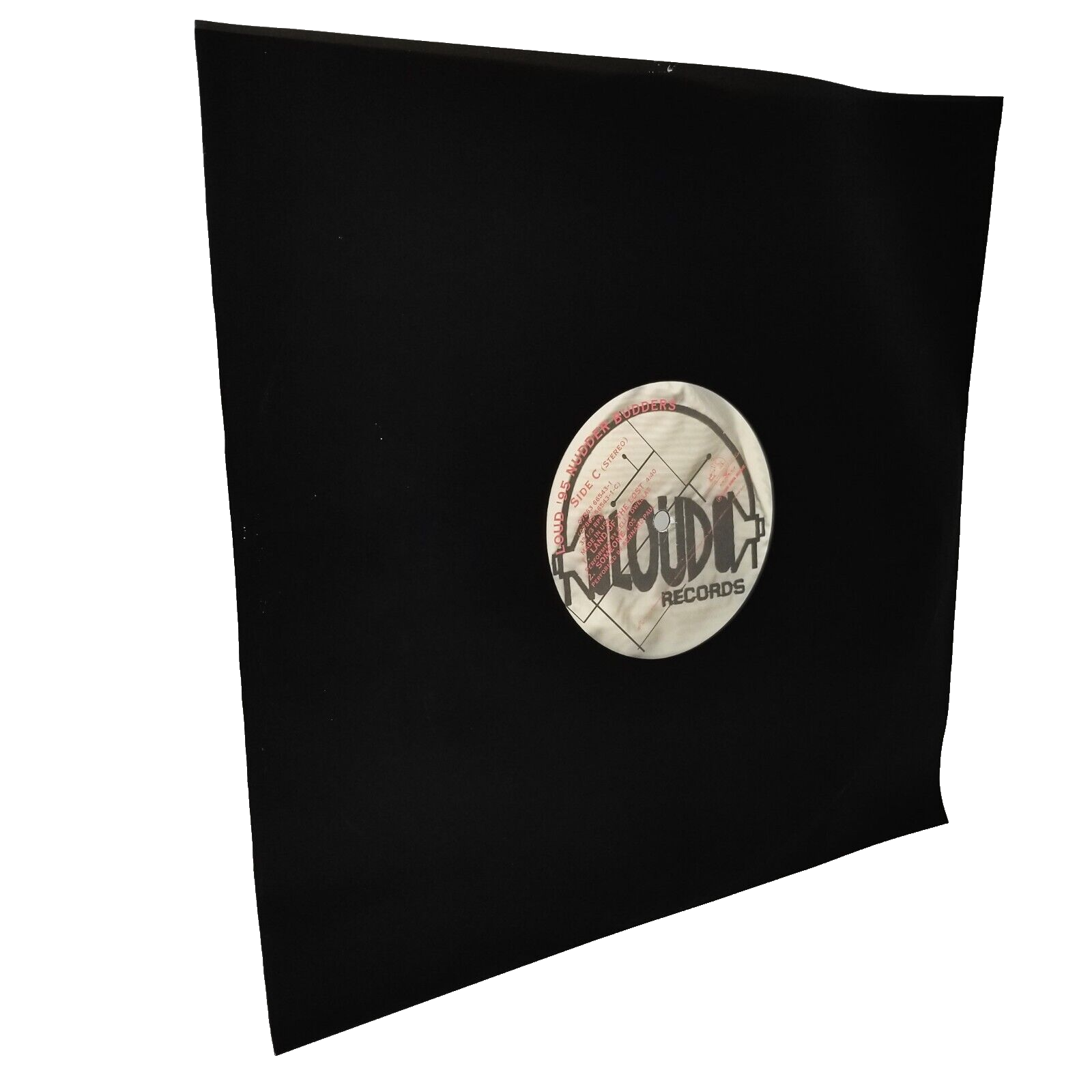 Plastic Inner Sleeves (100) Black + Clear Window Anti Static 12" LP Vinyl Record