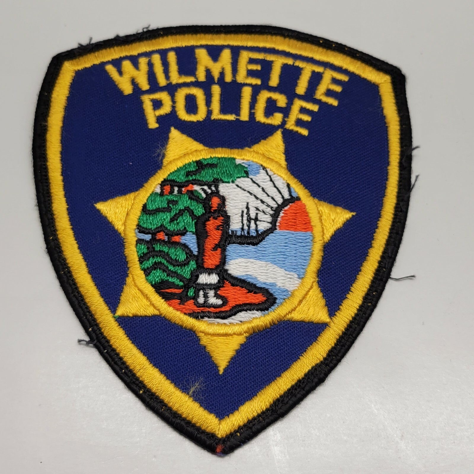 VTG Wilmette Police Department Illinois Shoulder Patch Obsolete