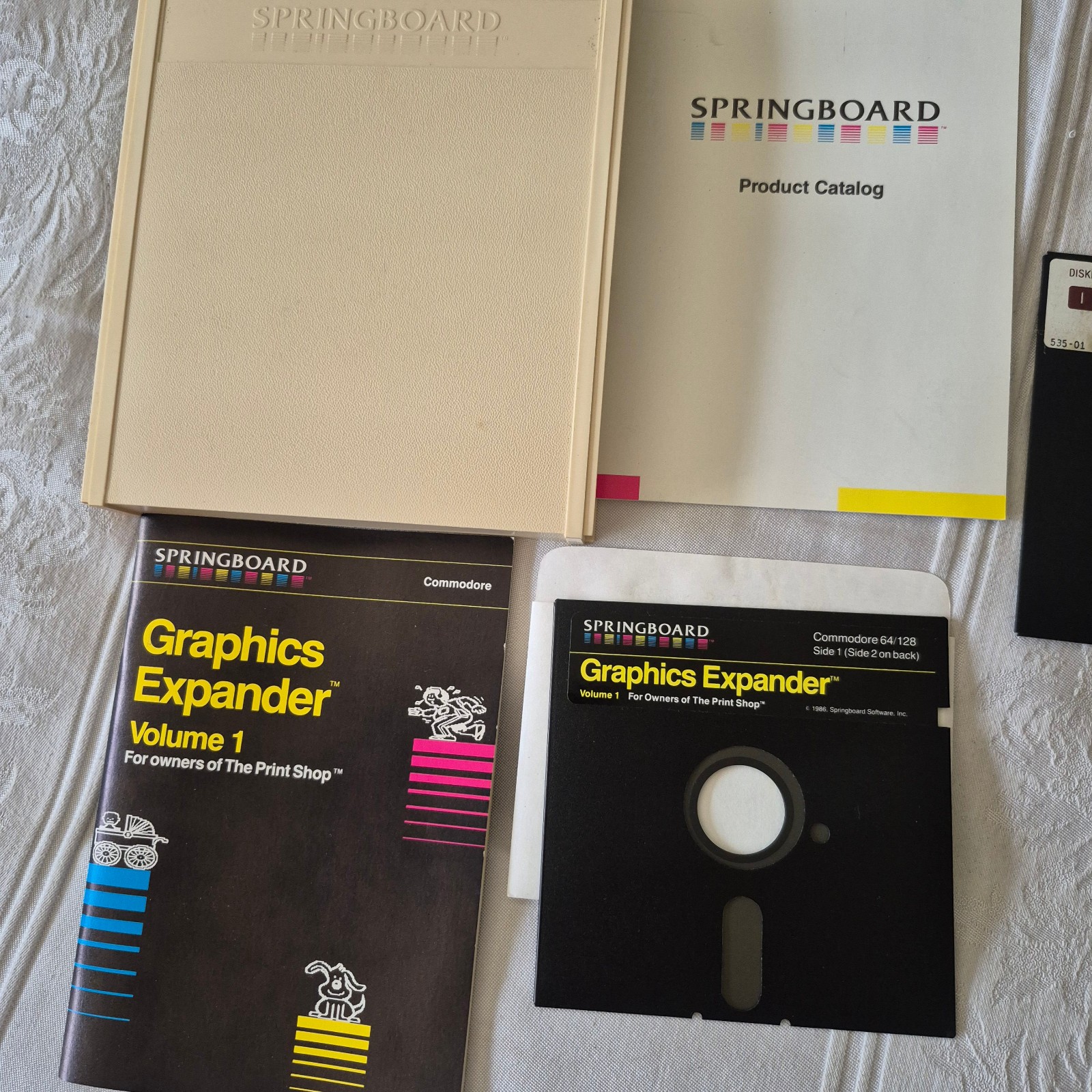 VTG Graphics Expander Volume 1 Commodore 64 Software Boxed Complete Springboard
