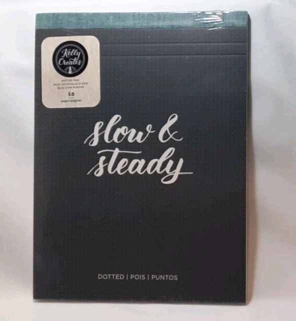 Kelly Creates- Dotted Pad Letter Practicing 50 Page Tablet New Sealed