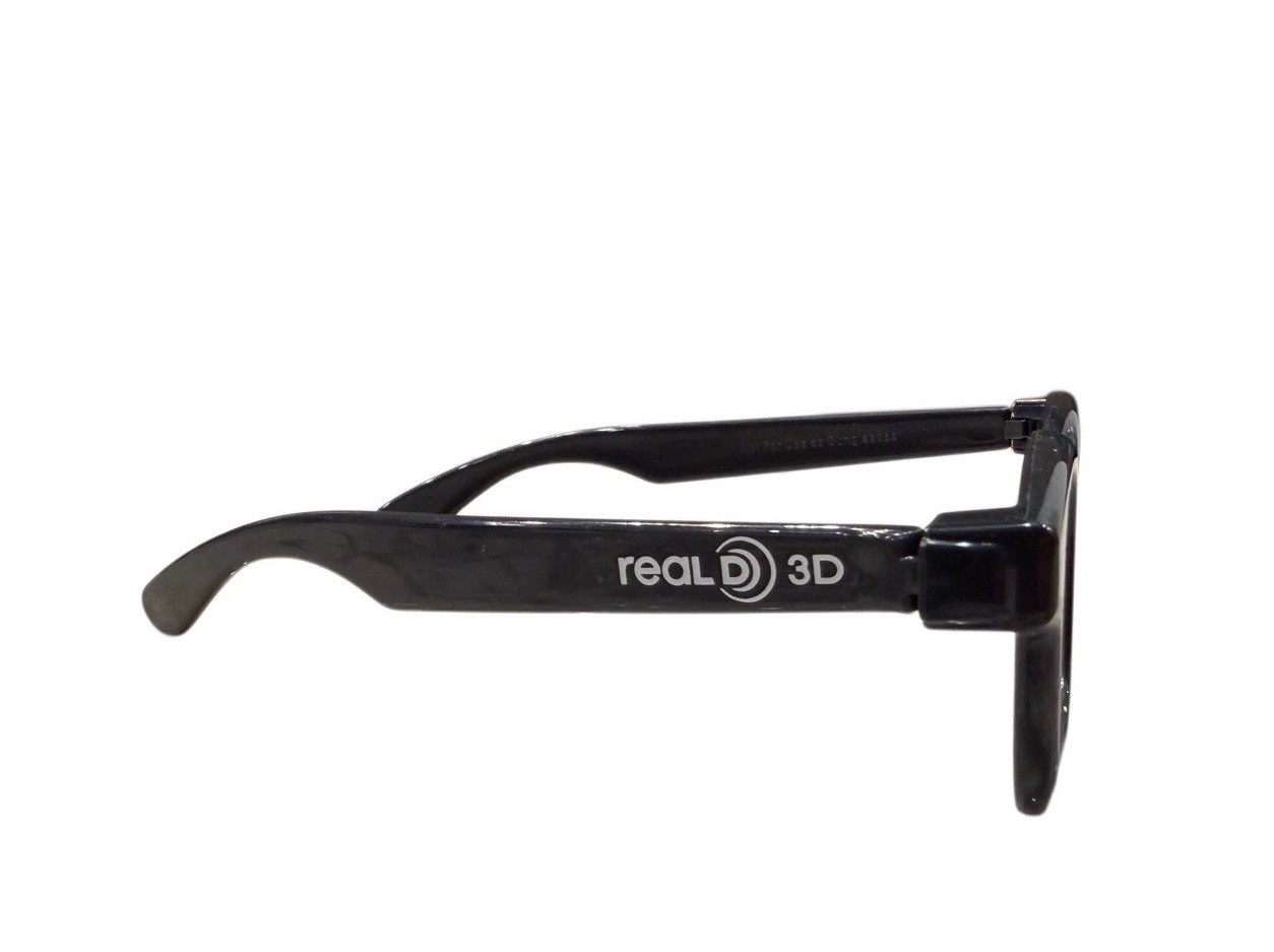 REAL D CINEMA 3D GLASSES- 3D Glasses for Adults Open in Very Good Condition