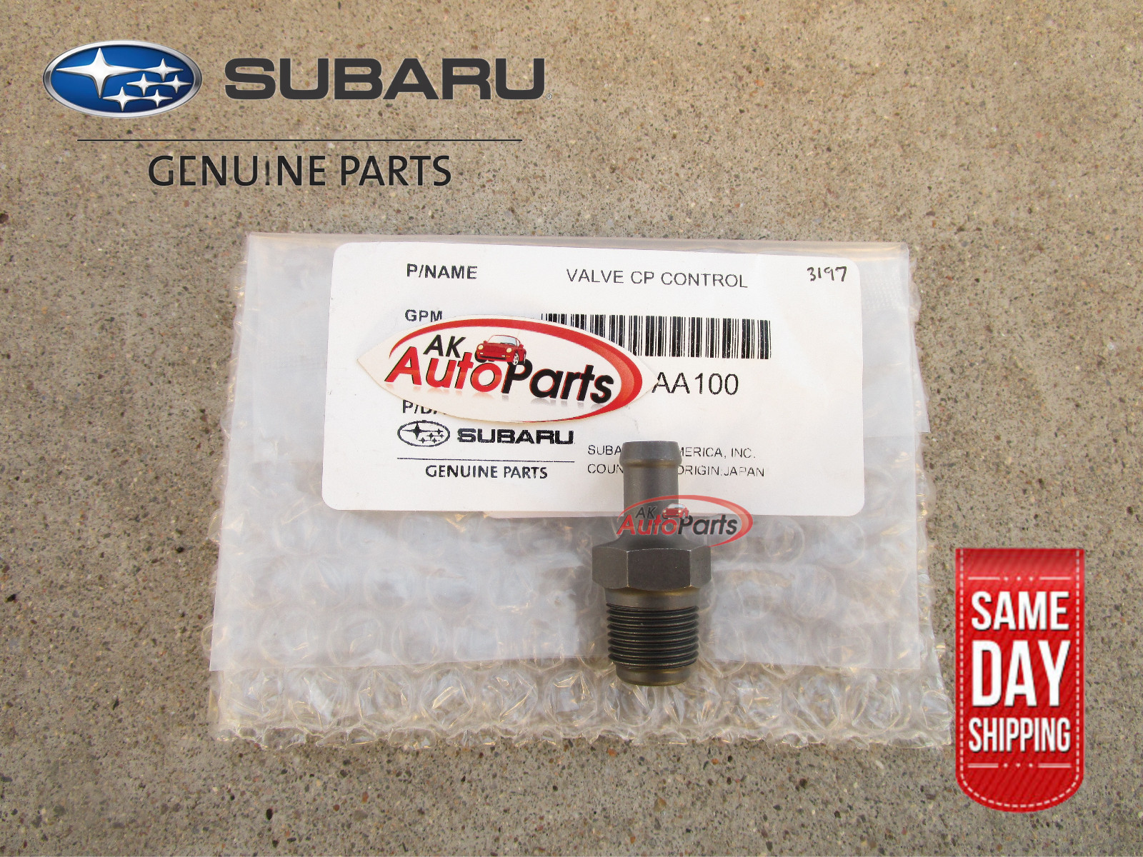 06 - 14 SUBARU TRIBECA 3.0L 3.6L VENTILATION PCV VALVE OEM BRAND NEW