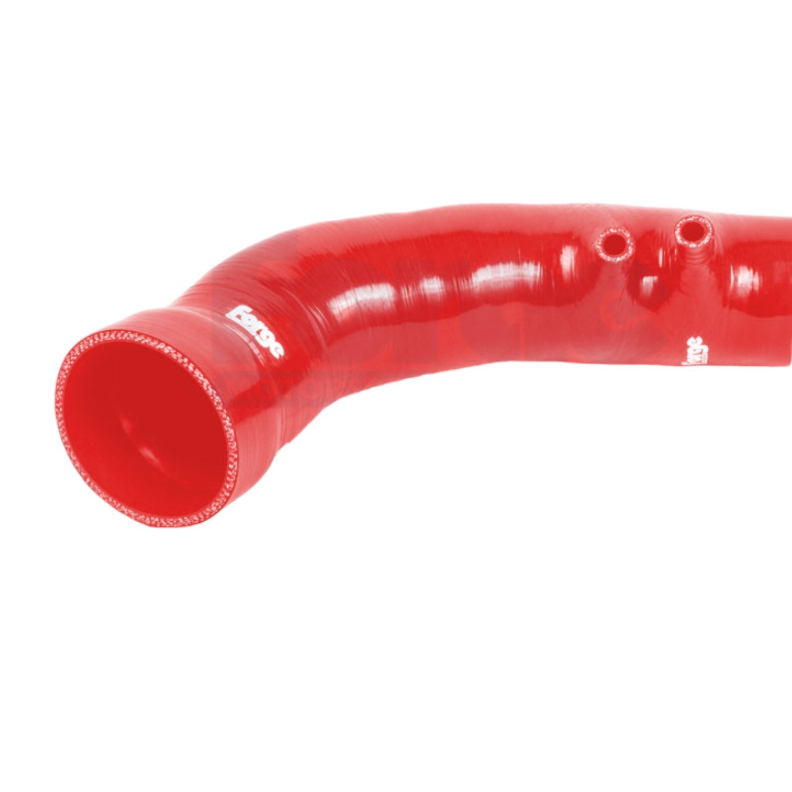 Forge Silicone Intake Inlet Hose + Clamp For Honda Civic Type R 2.0T FK2 15- RED