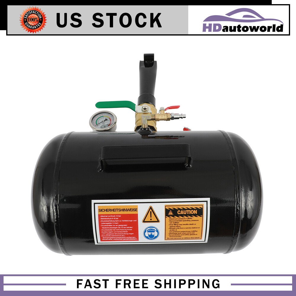 5 Gallon Seating Inflator Truck ATV Air Tire Bead Seater Blaster Tool set