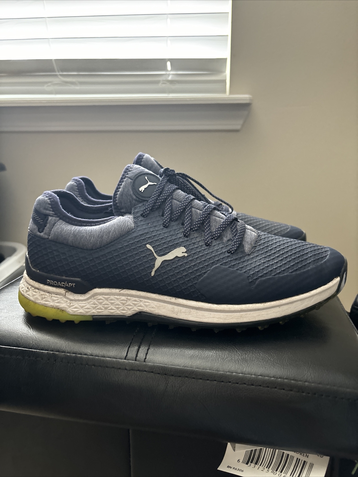 PUMA Mens Proadapt Alphacat Waterproof Spikeless Golf Shoe