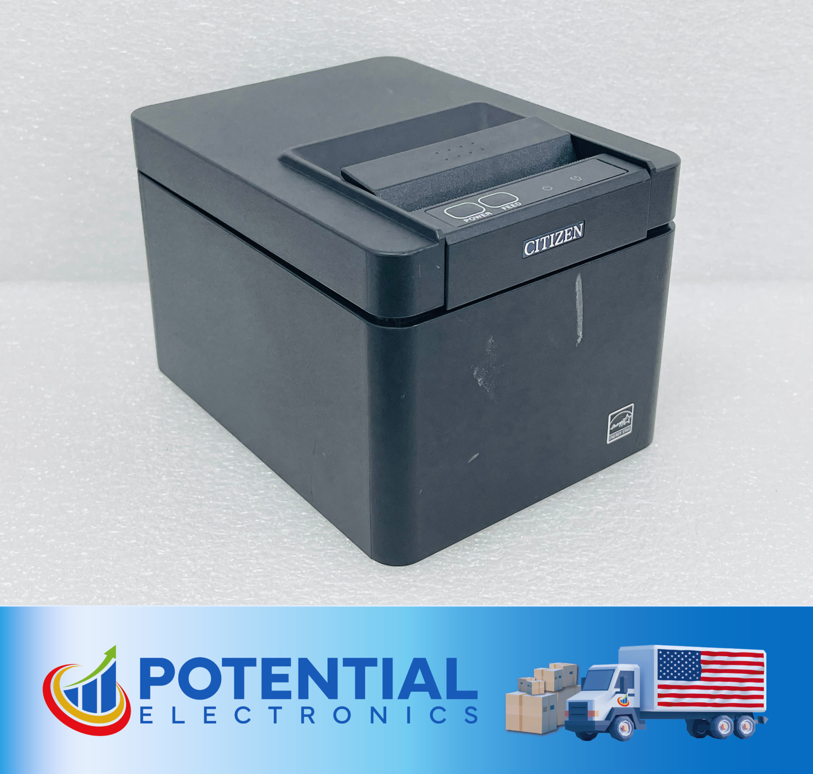 USED - Citizen CT-E301 Thermal POS Receipt Printer USB Auto Cutter Black