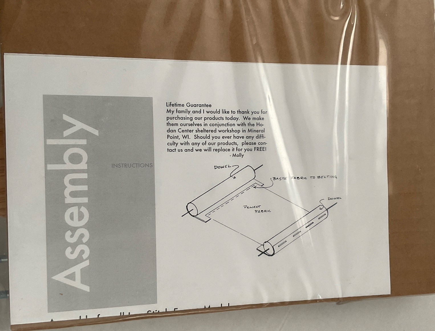 Lap Stitch Mini Mini Frame With 7” Dowels, New
