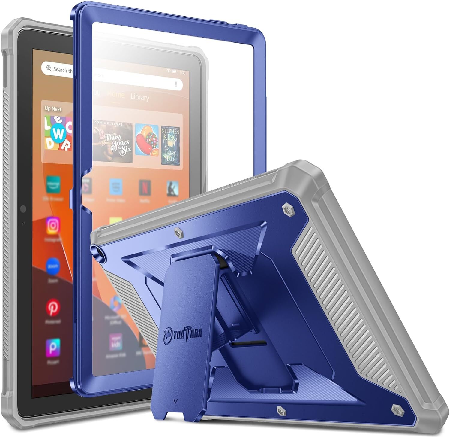 For Amazon Fire HD 10 13th Gen 2023 Release Tablet Case Hybrid Kickstand Cover